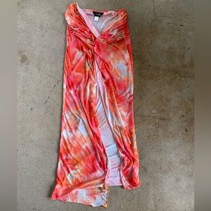 Kim Shui maxi skirt swim cover up